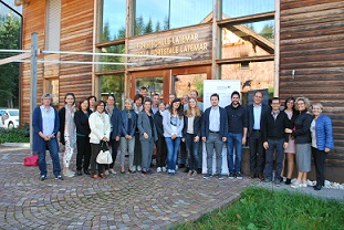 Der Lenkungsausschuss tagte am 27 und 28. September am Karersee